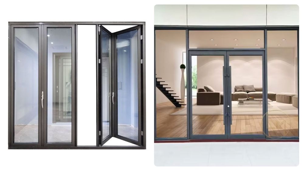 Aluminium Pintu Kaca