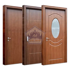 Pintu Kamar Tidur Aluminium Motif Kayu