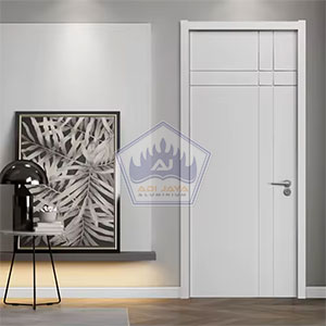 Pintu Kamar Tidur Aluminium Putih