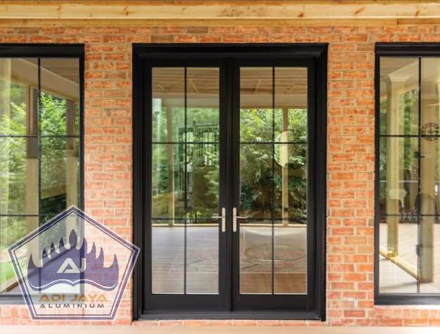 Toko Aluminium Finished Good Pintu Utama Mewah