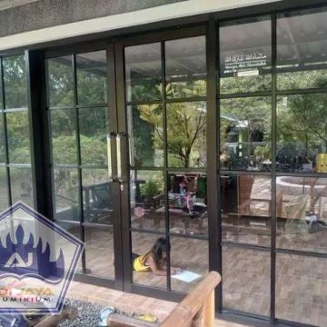Toko Aluminium Finished Good Pintu Utama Mewah