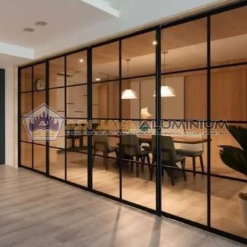Partisi aluminium custom Tangerang apartemen Pasang Cepat