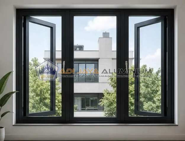 Jendela Aluminium Custom Jakarta Minimalis Garansi
