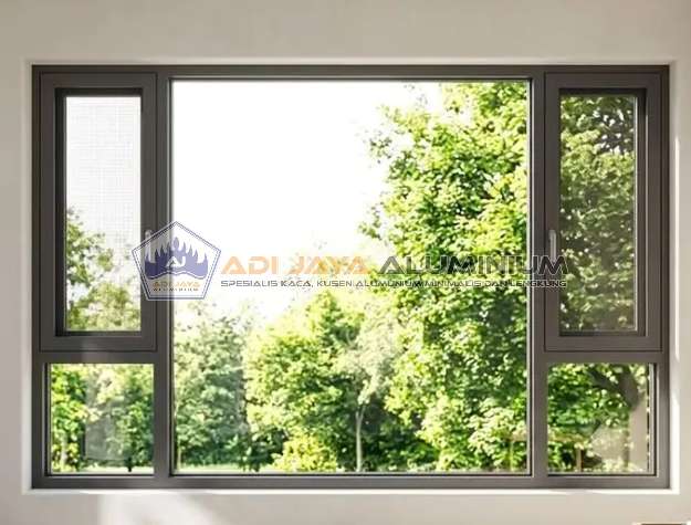 Jendela Aluminium Custom Jakarta Minimalis Garansi
